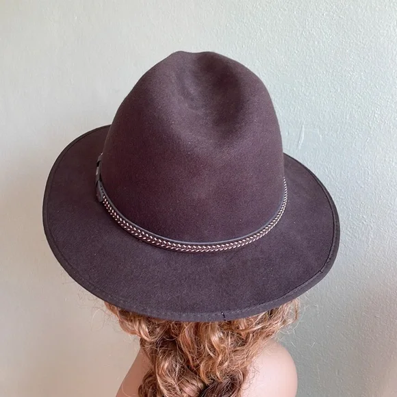 Scala Classico brown wool felt fedora - Picture 5 of 12
